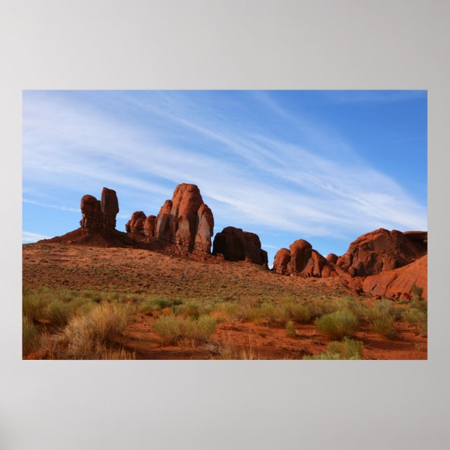 Poster Monument Valley (Devant)