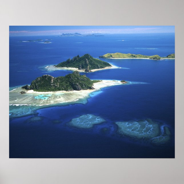 Poster Monuriki, Monu et Yanuya Islands, Mamanuca (Devant)