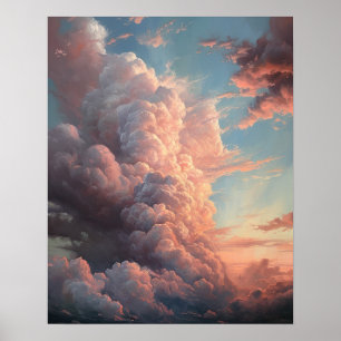 Poster Moody Clouds Art