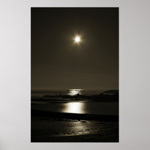 Poster Moonlit Lido
