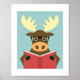 Poster Moose Imprimer