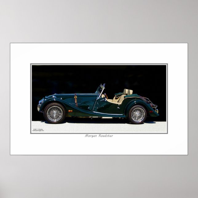 POSTER MORGAN ROADSTER (Devant)