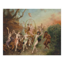 Moritz Stifter Fest der Faune und Nymphen Glossy