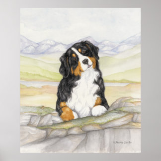 Poster Moritz sur les Rochers