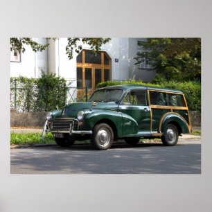 Poster Morris Minor 1000 Voyageur