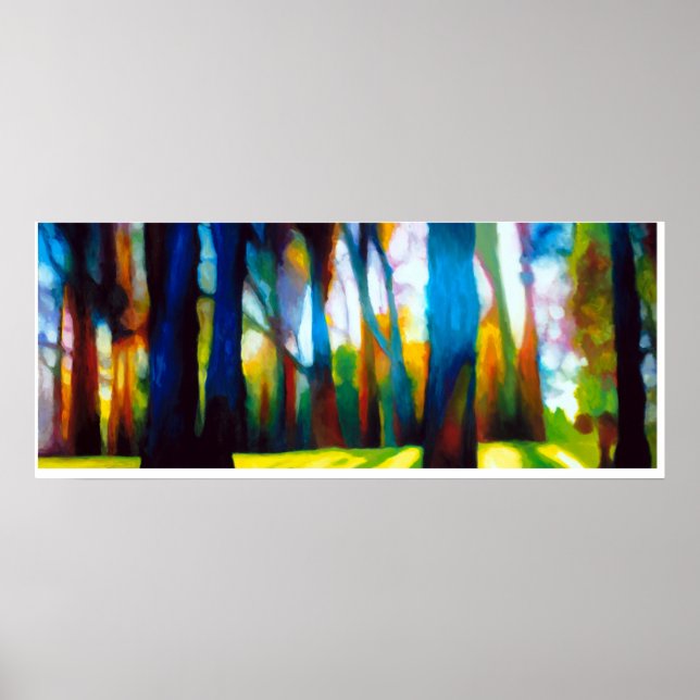 Poster Morro Bay Eucalyptus Grove 2 (Devant)