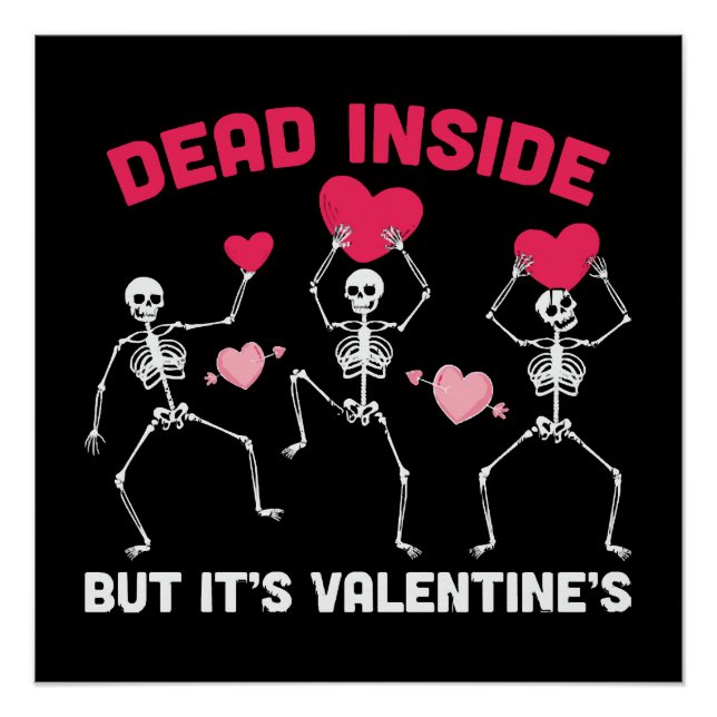Poster Mort à l'intérieur mais c'est la Saint-Valentin (Devant)
