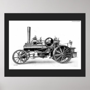 Poster Moteur de traction du laboureur