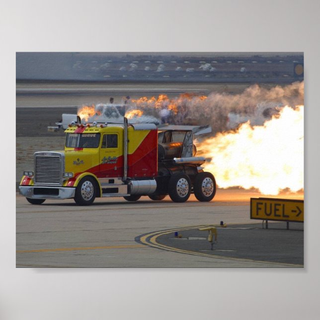 Poster Moteurs Camions (Devant)