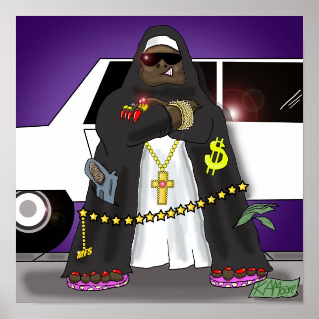 Poster "Motha-Soo-Peer-i-Yah - Par Kev Moore (Devant)