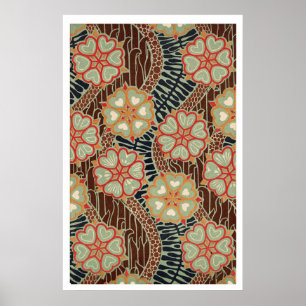 Poster Motif Art Nouveau #2 à Emporio Moffa
