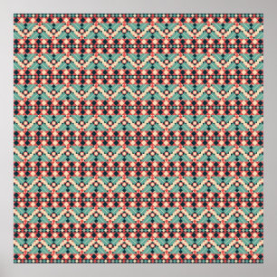 Poster Motif aztèque
