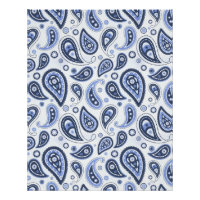 Motif Blue Paisley