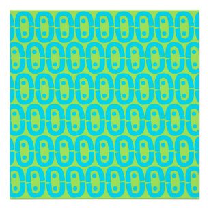 Poster motif coloré moderne