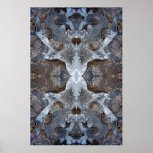 Poster Motif de kaléidoscope