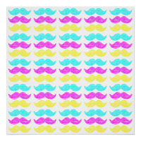 Motif de moustache CMJ qui se chevauchent de maniè