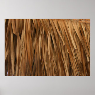Poster motif de toit Brown