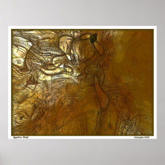 Poster Motif égyptien