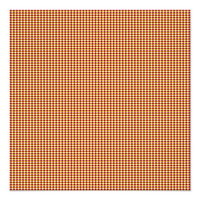 Poster Motif géométrique moderne pour anniversaire (Devant)