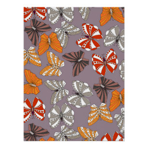 Poster Motif Papillons