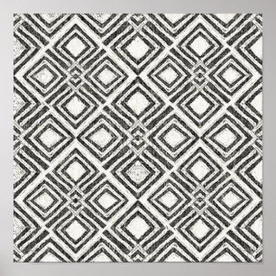 Poster Motif sauvage africain