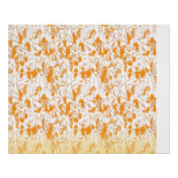 Motif textile avec orange et gol vibrants