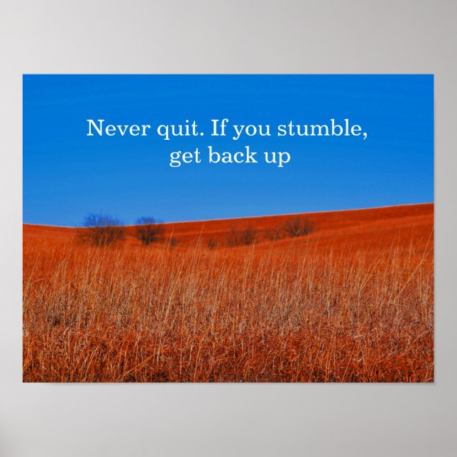 Poster motivant la récupération attendue (Devant)