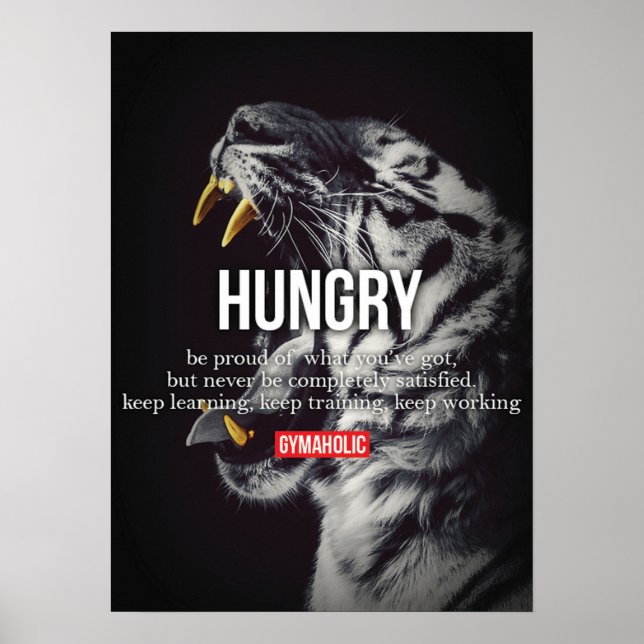 Poster Motivation de l'entraînement (Devant)