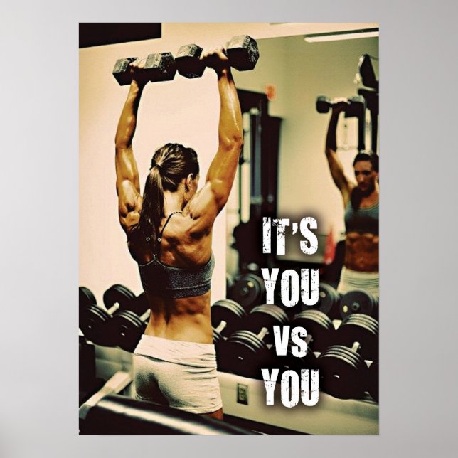 Poster Motivation de l'entraînement (Devant)