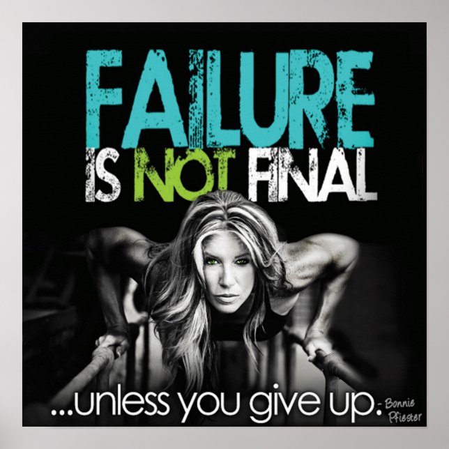 Poster Motivation de l'entraînement (Devant)