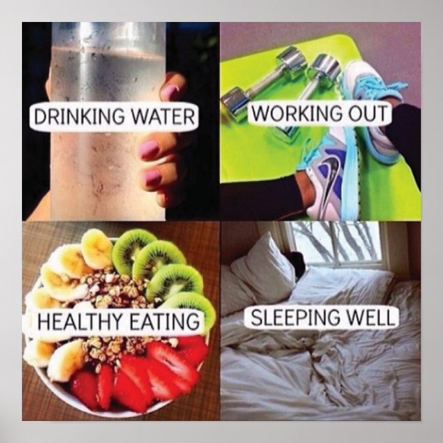 Poster Motivation de l'entraînement (Devant)