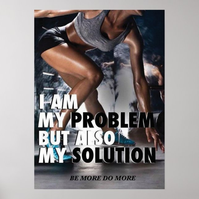 Poster Motivation de l'entraînement (Devant)