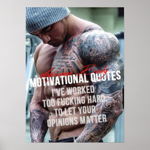 Poster Motivation de l'entraînement