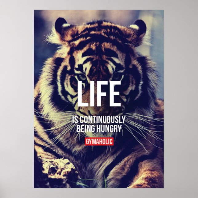 Poster Motivation de l'entraînement (Devant)