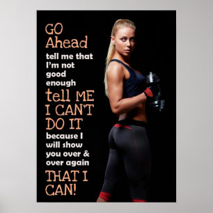 Poster Motivation de l'entraînement