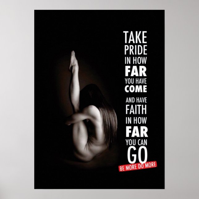 Poster Motivation de l'entraînement (Devant)