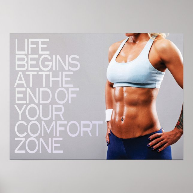 Poster Motivation de l'entraînement (Devant)