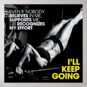 Poster Motivation de l'entraînement