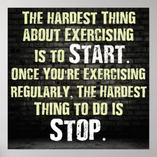 Poster Motivation de l'entraînement