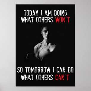 Poster Motivation de l'entraînement