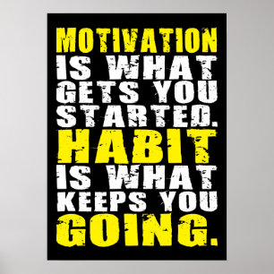 Poster Motivation de l'entraînement
