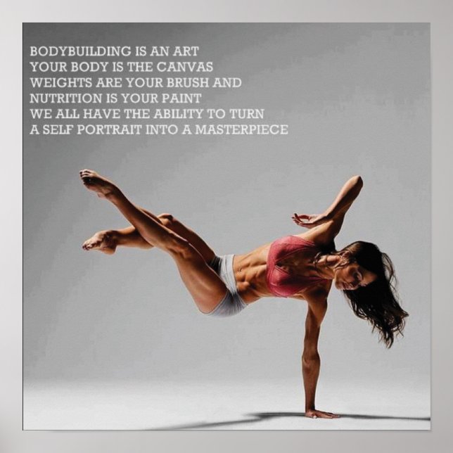 Poster Motivation de l'entraînement (Devant)