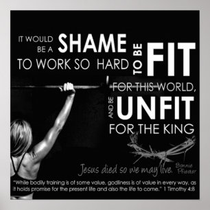 Poster Motivation de l'entraînement