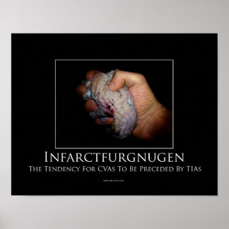 Poster Motivation Infarctfurgnugen