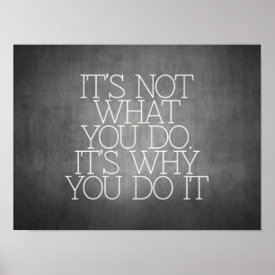 Poster Motivation, inspiration, mots de la sagesse.