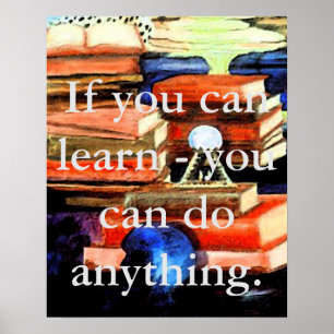 Poster Motivation pédagogique CricketDiane Éducation
