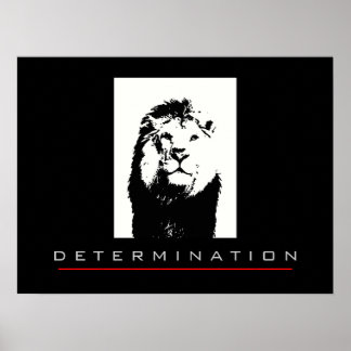 Poster Motivation Pop Art Lion Imprimer