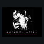Poster Motivation Pop Art Lion Imprimer<br><div class="desc">OEuvre numérique de lion - Tête de lion Ordinateur Animal Art - College Pop Art - Wild Big Cats Ordinateur Images</div>