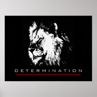 Poster Motivation Pop Art Lion Imprimer