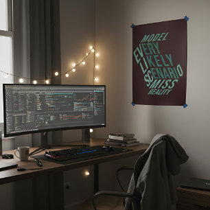 Poster Motivation sèche Réalité modélisée Eaux profon